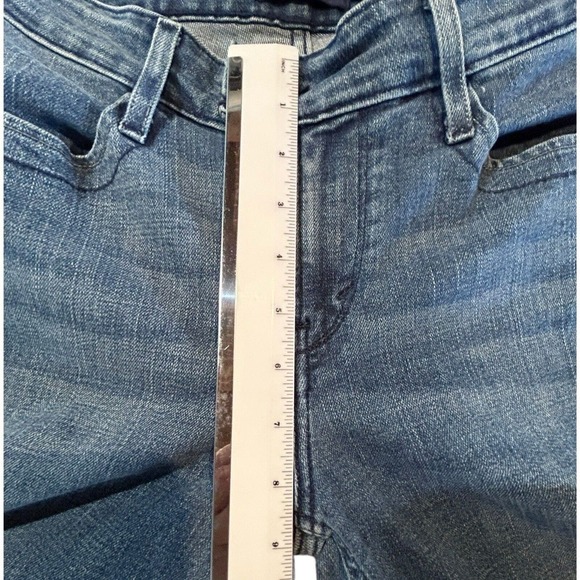Levi's San Francisco Women Demi Curve Classic Jeans Flare Med Wash Sz 4/27 - Picture 9 of 16